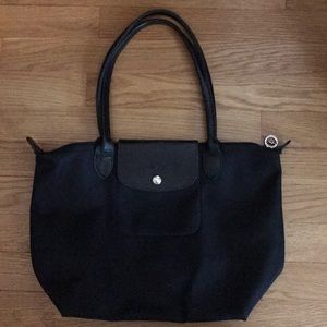 Longchamp le pli sac nylon/leather purse